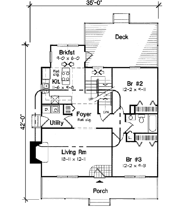 Main Floor Plan: 46-504