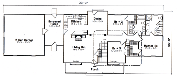 Main Floor Plan: 46-506