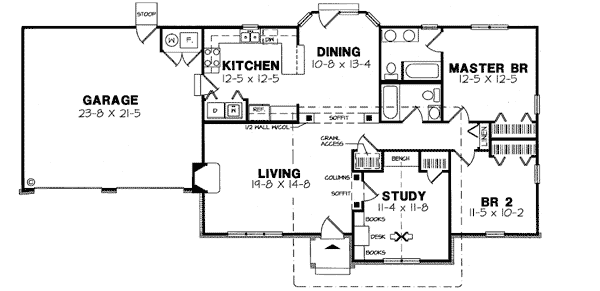 Main Floor Plan: 46-507