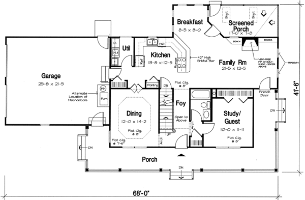 Main Floor Plan: 46-510