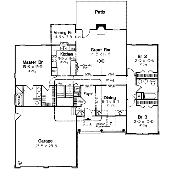 Main Floor Plan: 46-513