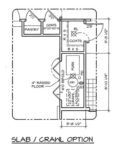 Southern Style Floor Plans Plan: 46-518