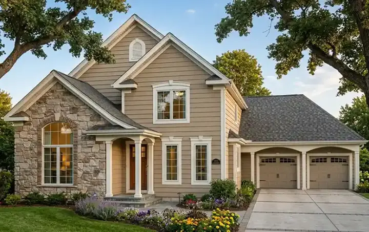 Traditional house plans 46-526 - front exterior, 2,070 sq ft, 3 bed, 2 bath house plans | Monster House Plans