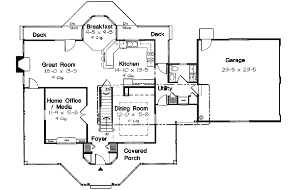Main Floor Plan: 46-531