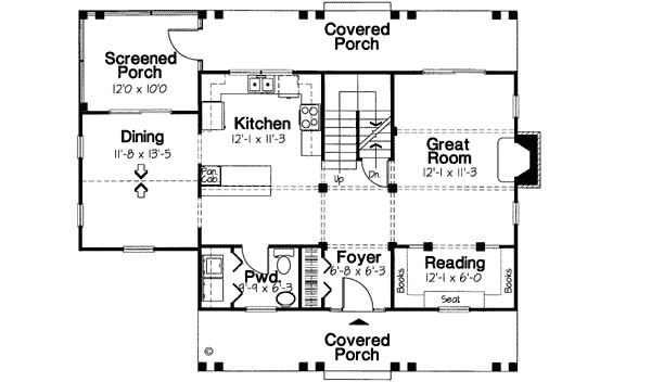 Main Floor Plan: 46-537
