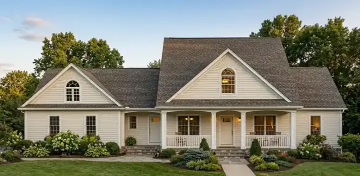 Traditional house plans 46-539 - front exterior, 2,030 sq ft, 3 bed, 2 bath house plans | Monster House Plans