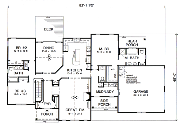 Main Floor Plan: 46-540