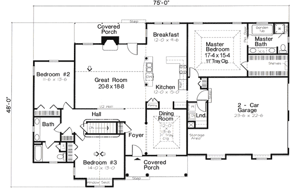 Main Floor Plan: 46-541