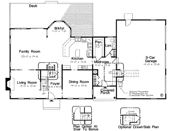 Main Floor Plan: 46-544