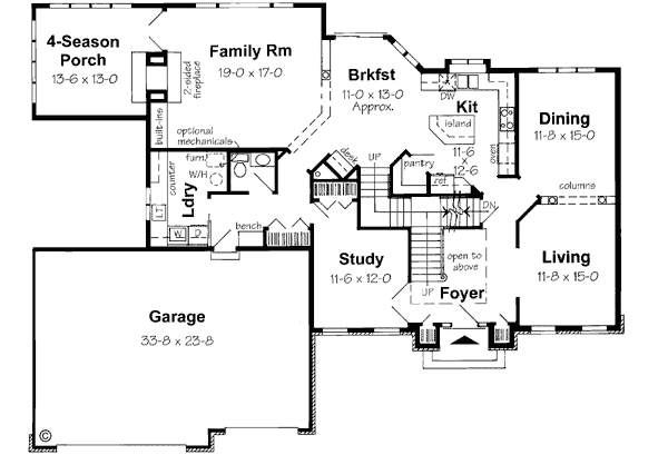 Main Floor Plan: 46-547