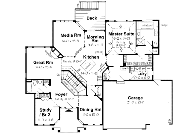 Main Floor Plan: 46-550