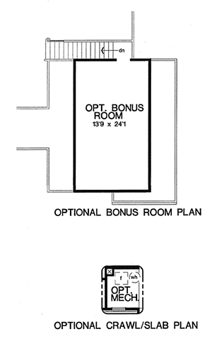 Bonus Floor Plan: 46-551