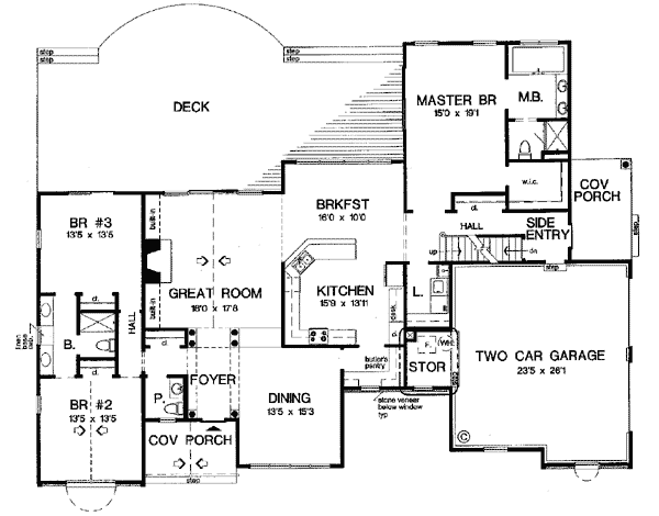 Main Floor Plan: 46-551