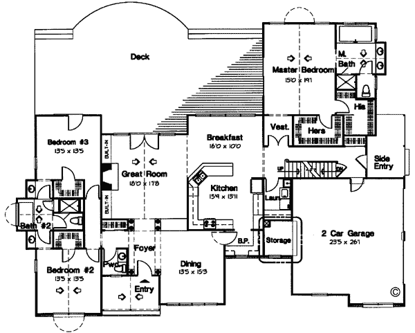 Main Floor Plan: 46-553