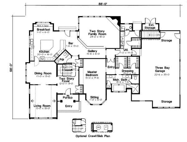 Main Floor Plan: 46-559