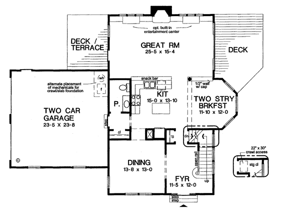 Main Floor Plan: 46-560