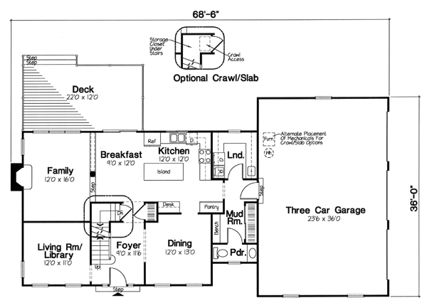 Main Floor Plan: 46-562