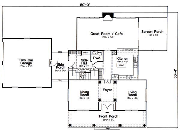 Main Floor Plan: 46-563