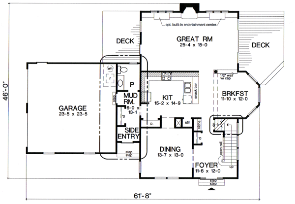 Main Floor Plan: 46-570