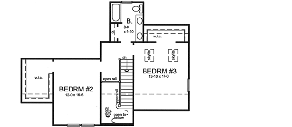 Upper/Second Floor Plan: 46-571