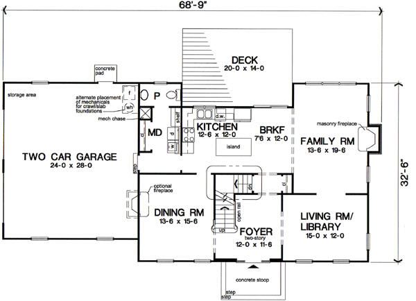 Main Floor Plan: 46-572