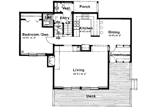 Main Floor Plan: 46-574