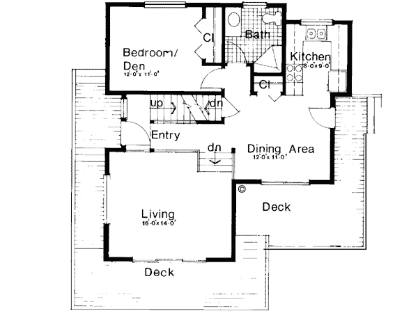 Main Floor Plan: 46-575