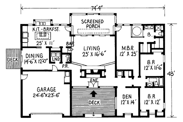 Main Floor Plan: 46-581