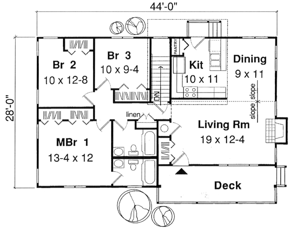 Main Floor Plan: 46-587