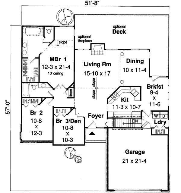 Main Floor Plan: 46-589