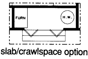 Traditional Style Home Design Plan: 46-589