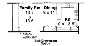 Traditional Style Home Design Plan: 46-590