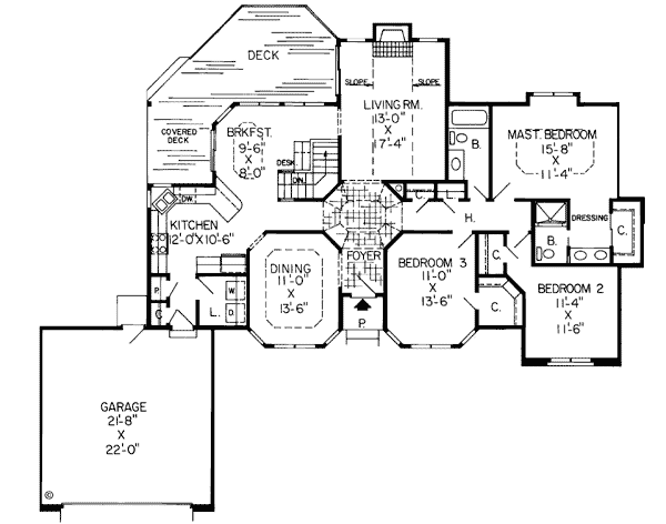 Main Floor Plan: 46-591