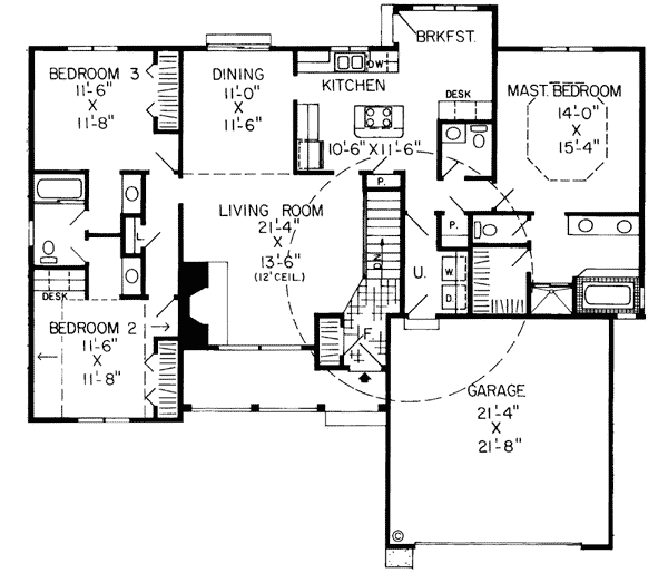 Main Floor Plan: 46-595