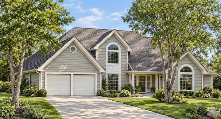 Traditional house plans 46-596 - front exterior, 2,455 sq ft, 3 bed, 2 bath house plans | Monster House Plans