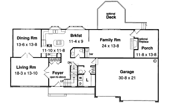 Main Floor Plan: 46-604