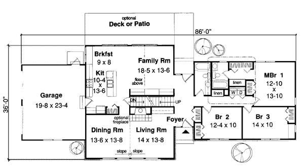 Main Floor Plan: 46-608