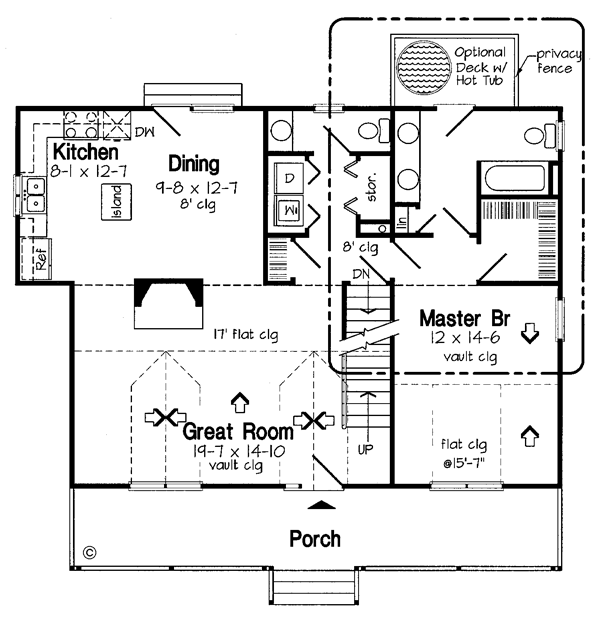 Main Floor Plan: 46-617
