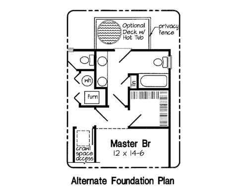 Country Style Home Design Plan: 46-617
