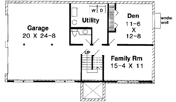 Lower Floor Plan: 46-619