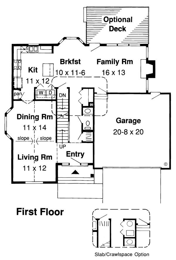 Main Floor Plan: 46-627