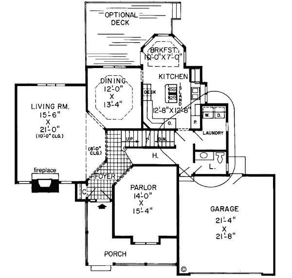 Main Floor Plan: 46-630