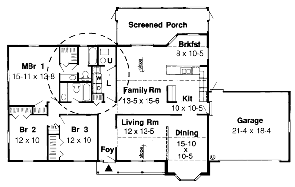 Main Floor Plan: 46-632