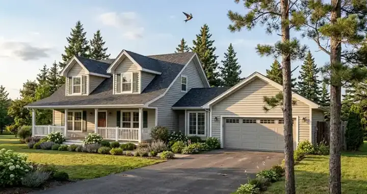 Traditional house plans 46-634 - front exterior, 1,609 sq ft, 3 bed, 2 bath house plans | Monster House Plans