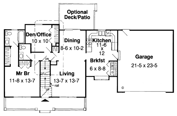 Main Floor Plan: 46-634