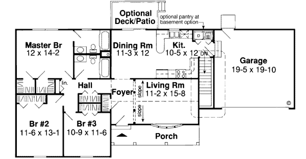 Main Floor Plan: 46-636