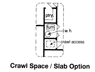 Traditional Style Home Design Plan: 46-636