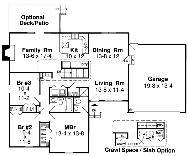 Main Floor Plan: 46-638