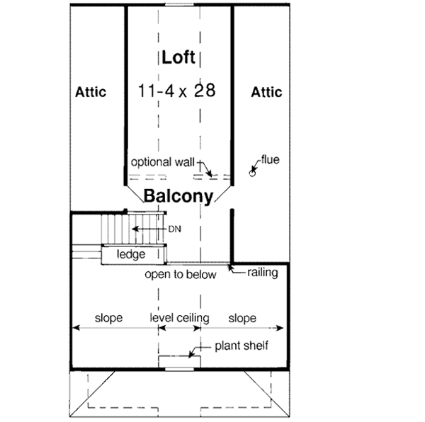 Upper/Second Floor Plan:46-640