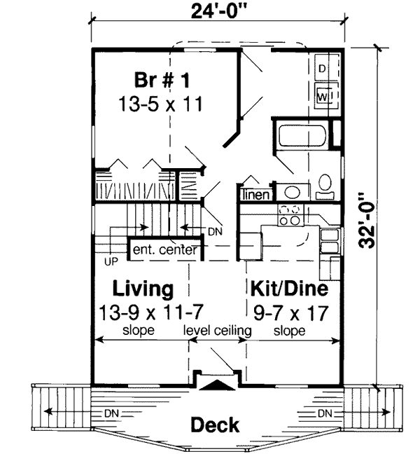 Main Floor Plan: 46-641